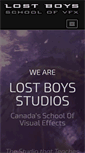 Mobile Screenshot of lostboys-studios.com